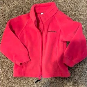 3T pink Colombia fleece